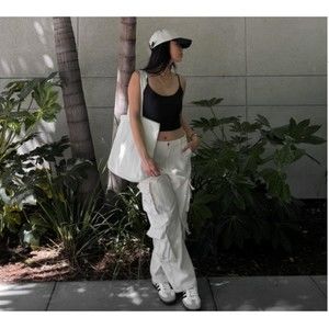 Rumored White Cargo Pants